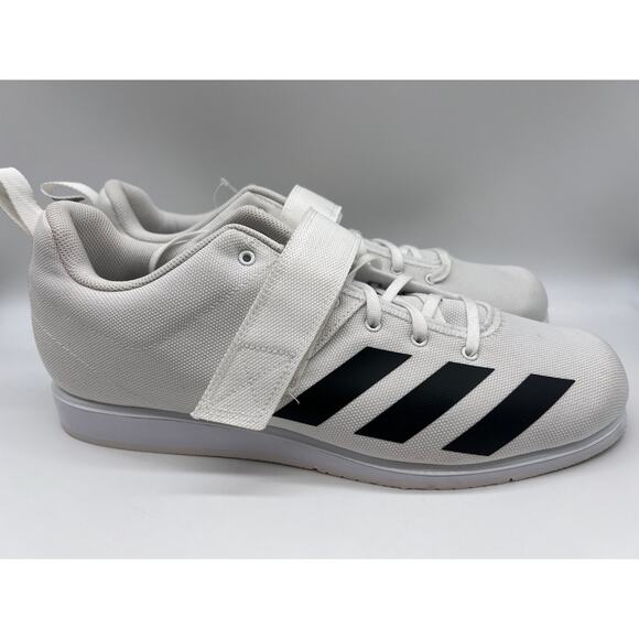 Adidas Powerlift 4 Weightlifting Training Shoes White BC0347 Men Size 14.5 NWT🛒